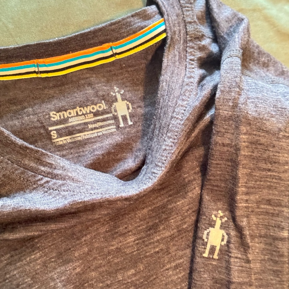 Smartwool Heather Gray Baselayer